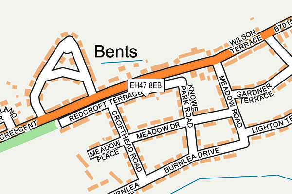 EH47 8EB map - OS OpenMap – Local (Ordnance Survey) EH47 8EB map - OS OpenMap – Local (Ordnance Survey)