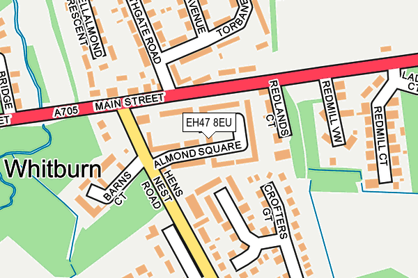EH47 8EU map - OS OpenMap – Local (Ordnance Survey) EH47 8EU map - OS OpenMap – Local (Ordnance Survey)