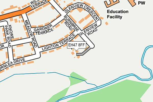 EH47 8FF map - OS OpenMap – Local (Ordnance Survey) EH47 8FF map - OS OpenMap – Local (Ordnance Survey)