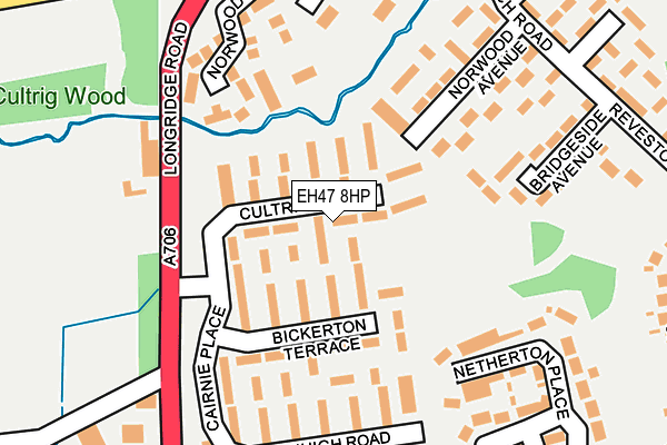 EH47 8HP map - OS OpenMap – Local (Ordnance Survey) EH47 8HP map - OS OpenMap – Local (Ordnance Survey)