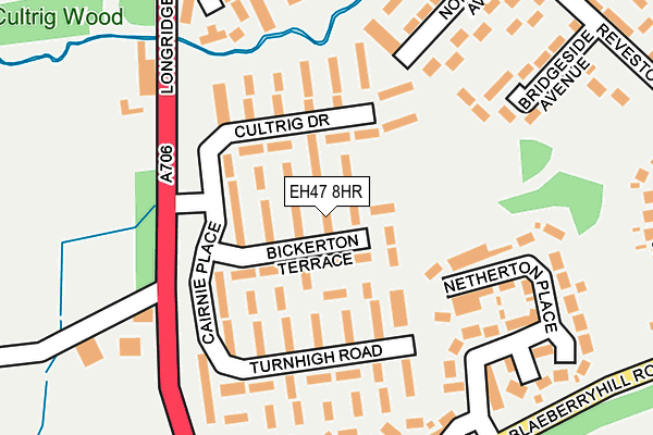 EH47 8HR map - OS OpenMap – Local (Ordnance Survey) EH47 8HR map - OS OpenMap – Local (Ordnance Survey)