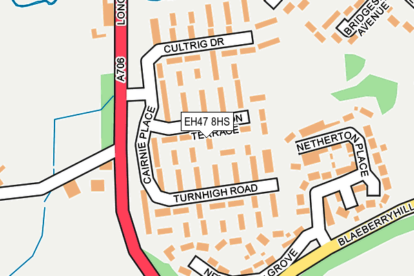 EH47 8HS map - OS OpenMap – Local (Ordnance Survey) EH47 8HS map - OS OpenMap – Local (Ordnance Survey)