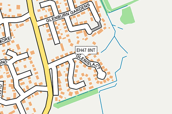 EH47 8NT map - OS OpenMap – Local (Ordnance Survey) EH47 8NT map - OS OpenMap – Local (Ordnance Survey)