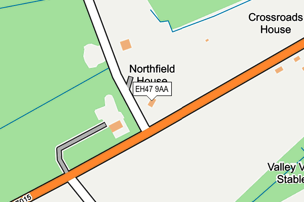 EH47 9AA map - OS OpenMap – Local (Ordnance Survey) EH47 9AA map - OS OpenMap – Local (Ordnance Survey)