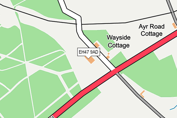 EH47 9AD map - OS OpenMap – Local (Ordnance Survey) EH47 9AD map - OS OpenMap – Local (Ordnance Survey)