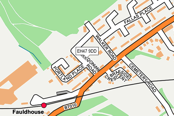 EH47 9DD map - OS OpenMap – Local (Ordnance Survey) EH47 9DD map - OS OpenMap – Local (Ordnance Survey)