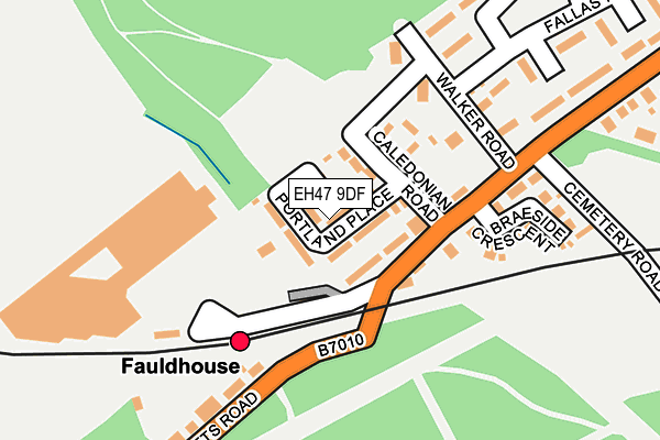 EH47 9DF map - OS OpenMap – Local (Ordnance Survey) EH47 9DF map - OS OpenMap – Local (Ordnance Survey)