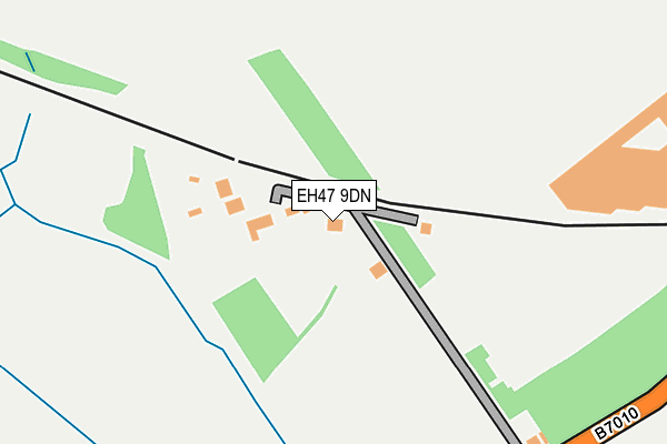 EH47 9DN map - OS OpenMap – Local (Ordnance Survey) EH47 9DN map - OS OpenMap – Local (Ordnance Survey)
