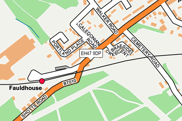 EH47 9DP map - OS OpenMap – Local (Ordnance Survey) EH47 9DP map - OS OpenMap – Local (Ordnance Survey)
