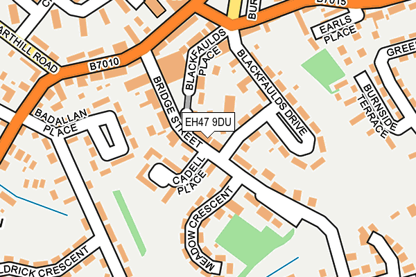 EH47 9DU map - OS OpenMap – Local (Ordnance Survey) EH47 9DU map - OS OpenMap – Local (Ordnance Survey)