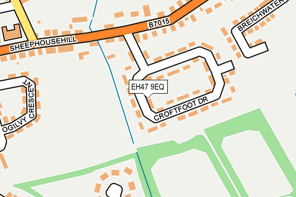 EH47 9EQ map - OS OpenMap – Local (Ordnance Survey) EH47 9EQ map - OS OpenMap – Local (Ordnance Survey)