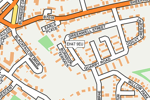EH47 9EU map - OS OpenMap – Local (Ordnance Survey) EH47 9EU map - OS OpenMap – Local (Ordnance Survey)