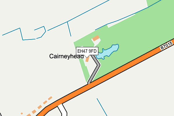 EH47 9FD map - OS OpenMap – Local (Ordnance Survey) EH47 9FD map - OS OpenMap – Local (Ordnance Survey)