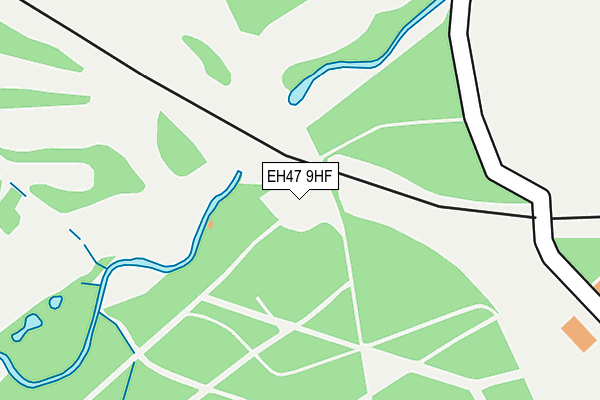 EH47 9HF map - OS OpenMap – Local (Ordnance Survey) EH47 9HF map - OS OpenMap – Local (Ordnance Survey)
