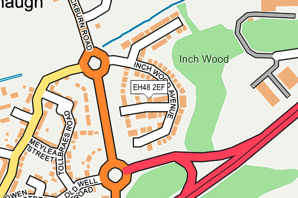 EH48 2EF map - OS OpenMap – Local (Ordnance Survey) EH48 2EF map - OS OpenMap – Local (Ordnance Survey)