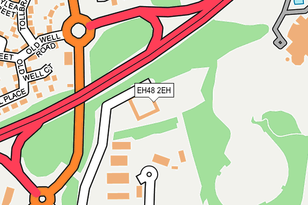 EH48 2EH map - OS OpenMap – Local (Ordnance Survey) EH48 2EH map - OS OpenMap – Local (Ordnance Survey)