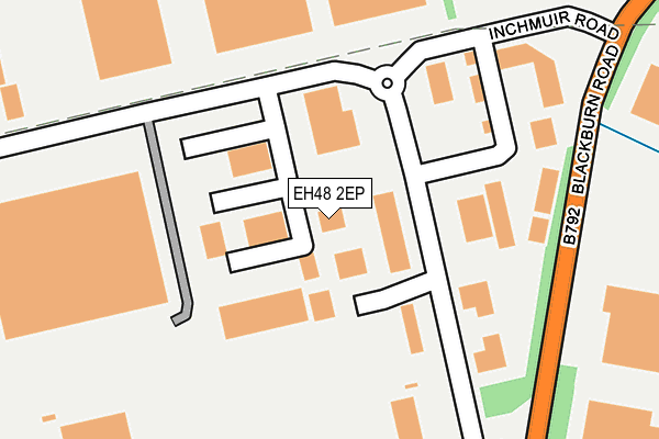 EH48 2EP map - OS OpenMap – Local (Ordnance Survey) EH48 2EP map - OS OpenMap – Local (Ordnance Survey)