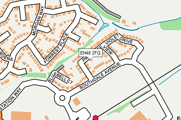EH48 2FQ map - OS OpenMap – Local (Ordnance Survey) EH48 2FQ map - OS OpenMap – Local (Ordnance Survey)