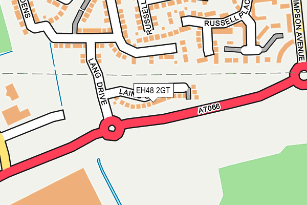 EH48 2GT map - OS OpenMap – Local (Ordnance Survey) EH48 2GT map - OS OpenMap – Local (Ordnance Survey)