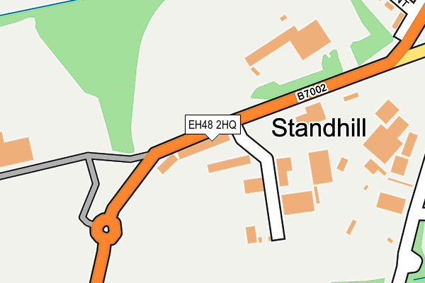 EH48 2HQ map - OS OpenMap – Local (Ordnance Survey) EH48 2HQ map - OS OpenMap – Local (Ordnance Survey)