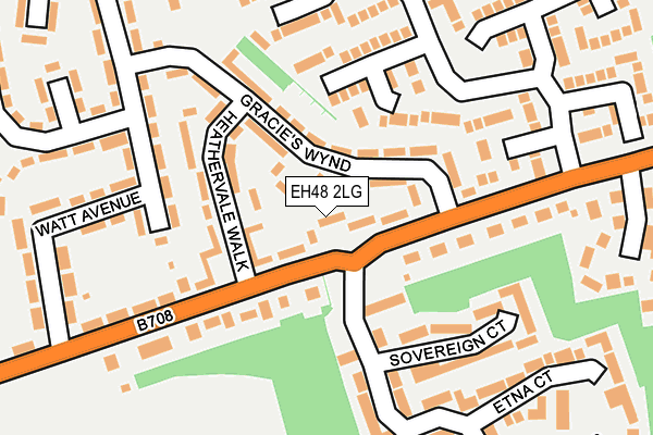 EH48 2LG map - OS OpenMap – Local (Ordnance Survey) EH48 2LG map - OS OpenMap – Local (Ordnance Survey)