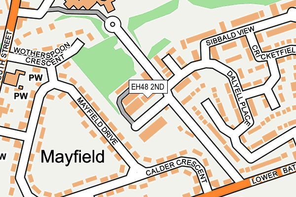EH48 2ND map - OS OpenMap – Local (Ordnance Survey) EH48 2ND map - OS OpenMap – Local (Ordnance Survey)