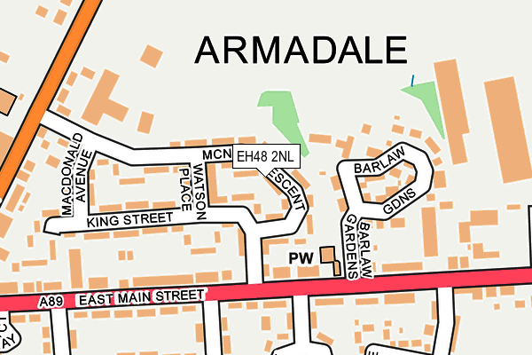 EH48 2NL map - OS OpenMap – Local (Ordnance Survey) EH48 2NL map - OS OpenMap – Local (Ordnance Survey)