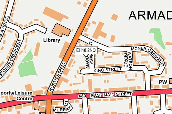 EH48 2NQ map - OS OpenMap – Local (Ordnance Survey) EH48 2NQ map - OS OpenMap – Local (Ordnance Survey)