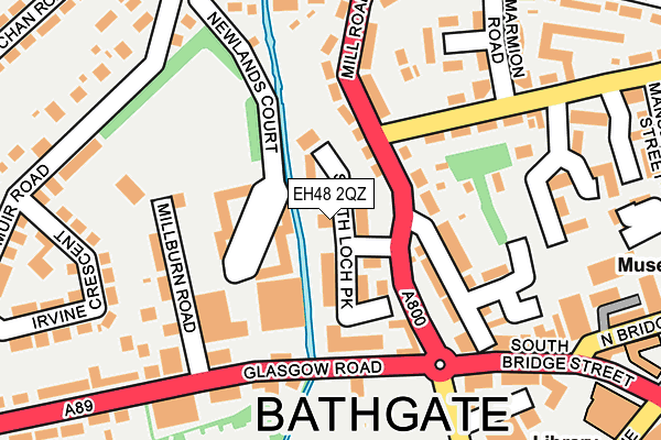EH48 2QZ map - OS OpenMap – Local (Ordnance Survey) EH48 2QZ map - OS OpenMap – Local (Ordnance Survey)