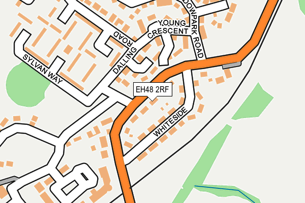 EH48 2RF map - OS OpenMap – Local (Ordnance Survey) EH48 2RF map - OS OpenMap – Local (Ordnance Survey)