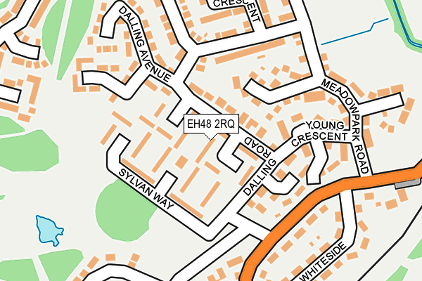 EH48 2RQ map - OS OpenMap – Local (Ordnance Survey) EH48 2RQ map - OS OpenMap – Local (Ordnance Survey)