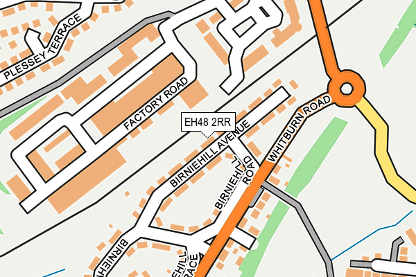 EH48 2RR map - OS OpenMap – Local (Ordnance Survey) EH48 2RR map - OS OpenMap – Local (Ordnance Survey)