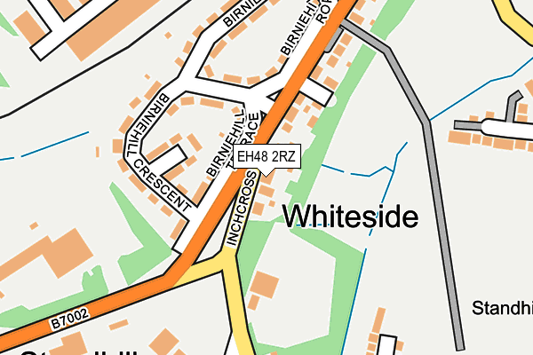 EH48 2RZ map - OS OpenMap – Local (Ordnance Survey) EH48 2RZ map - OS OpenMap – Local (Ordnance Survey)