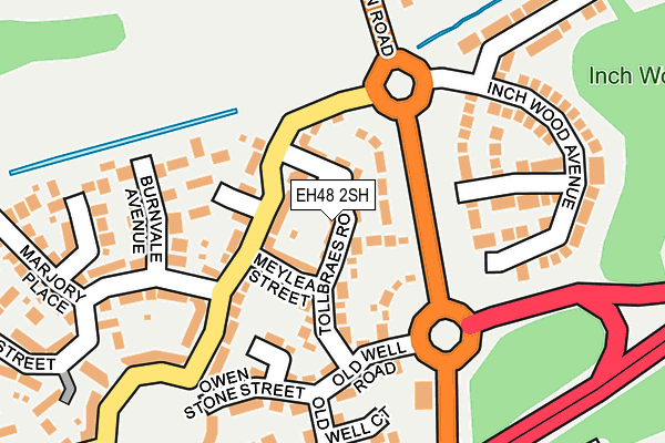 EH48 2SH map - OS OpenMap – Local (Ordnance Survey) EH48 2SH map - OS OpenMap – Local (Ordnance Survey)