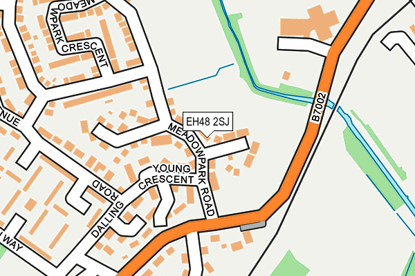 EH48 2SJ map - OS OpenMap – Local (Ordnance Survey) EH48 2SJ map - OS OpenMap – Local (Ordnance Survey)