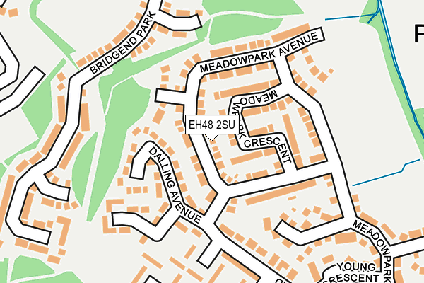 EH48 2SU map - OS OpenMap – Local (Ordnance Survey) EH48 2SU map - OS OpenMap – Local (Ordnance Survey)