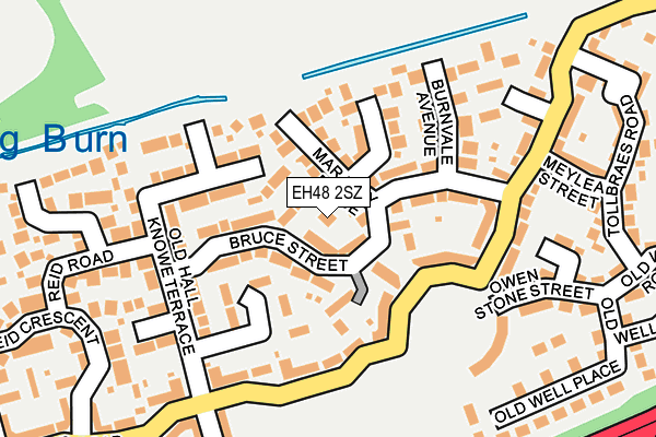 EH48 2SZ map - OS OpenMap – Local (Ordnance Survey) EH48 2SZ map - OS OpenMap – Local (Ordnance Survey)