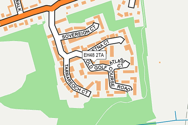 EH48 2TA map - OS OpenMap – Local (Ordnance Survey) EH48 2TA map - OS OpenMap – Local (Ordnance Survey)