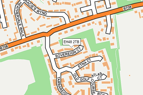 EH48 2TB map - OS OpenMap – Local (Ordnance Survey) EH48 2TB map - OS OpenMap – Local (Ordnance Survey)