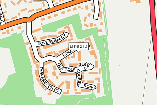 EH48 2TD map - OS OpenMap – Local (Ordnance Survey) EH48 2TD map - OS OpenMap – Local (Ordnance Survey)