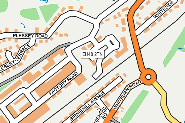 EH48 2TN map - OS OpenMap – Local (Ordnance Survey) EH48 2TN map - OS OpenMap – Local (Ordnance Survey)