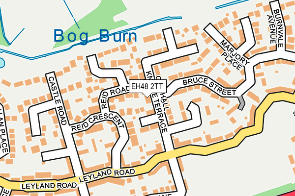 EH48 2TT map - OS OpenMap – Local (Ordnance Survey) EH48 2TT map - OS OpenMap – Local (Ordnance Survey)