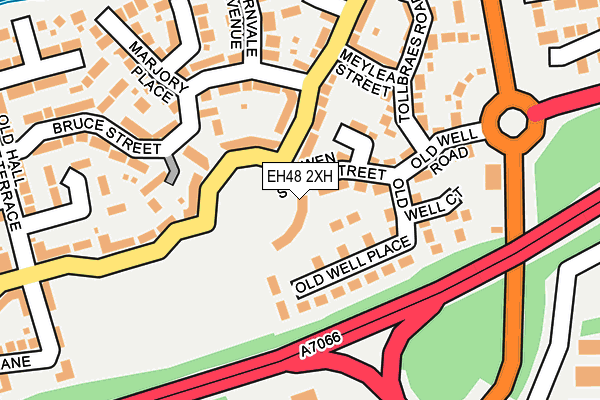 EH48 2XH map - OS OpenMap – Local (Ordnance Survey) EH48 2XH map - OS OpenMap – Local (Ordnance Survey)