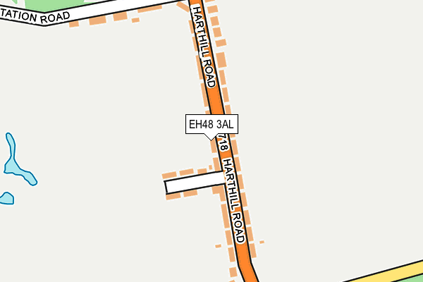 EH48 3AL map - OS OpenMap – Local (Ordnance Survey) EH48 3AL map - OS OpenMap – Local (Ordnance Survey)