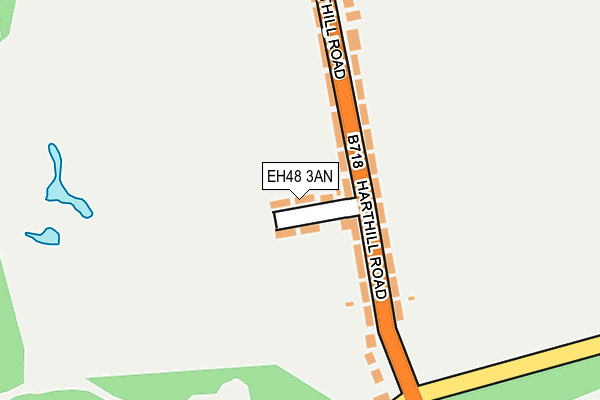 EH48 3AN map - OS OpenMap – Local (Ordnance Survey) EH48 3AN map - OS OpenMap – Local (Ordnance Survey)