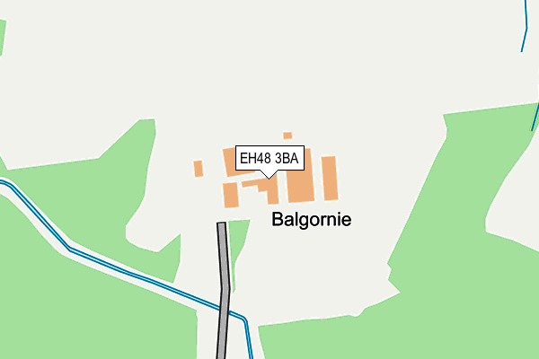 EH48 3BA map - OS OpenMap – Local (Ordnance Survey) EH48 3BA map - OS OpenMap – Local (Ordnance Survey)
