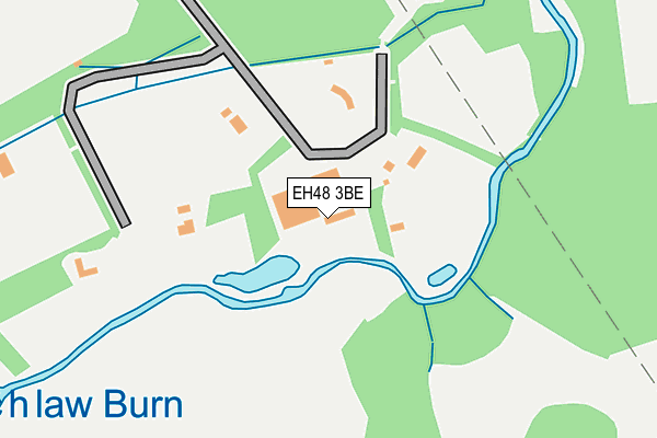 EH48 3BE map - OS OpenMap – Local (Ordnance Survey) EH48 3BE map - OS OpenMap – Local (Ordnance Survey)