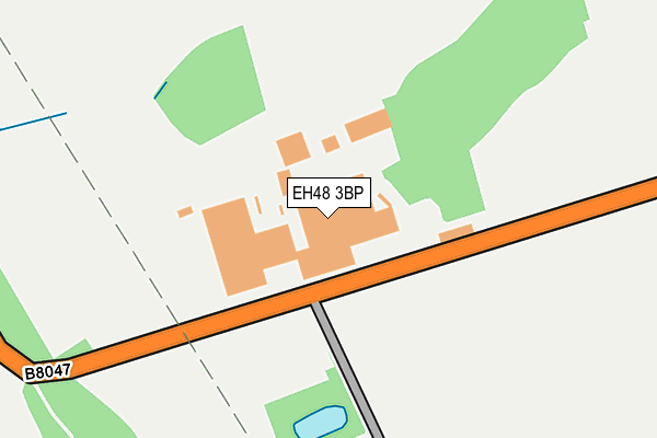 EH48 3BP map - OS OpenMap – Local (Ordnance Survey) EH48 3BP map - OS OpenMap – Local (Ordnance Survey)