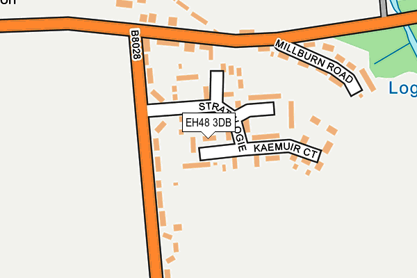 EH48 3DB map - OS OpenMap – Local (Ordnance Survey) EH48 3DB map - OS OpenMap – Local (Ordnance Survey)