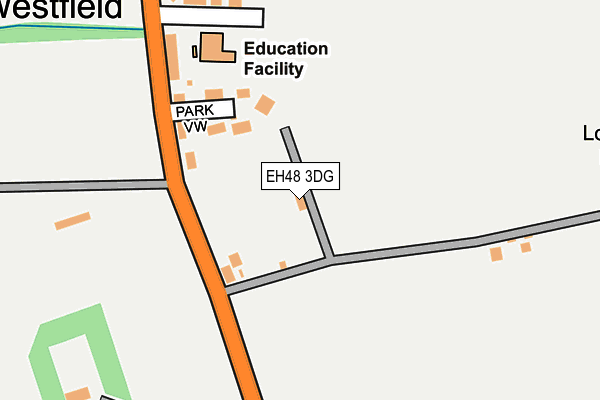 EH48 3DG map - OS OpenMap – Local (Ordnance Survey) EH48 3DG map - OS OpenMap – Local (Ordnance Survey)